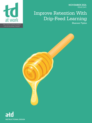 cover image of Improve Retention With Drip-Feed Learning